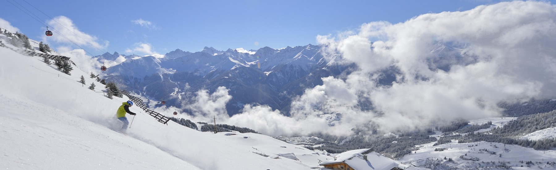 Serfaus wintersport skipiste