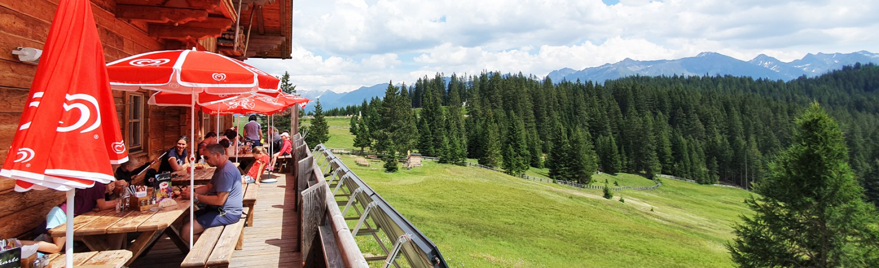 Serfaus zomer almhut